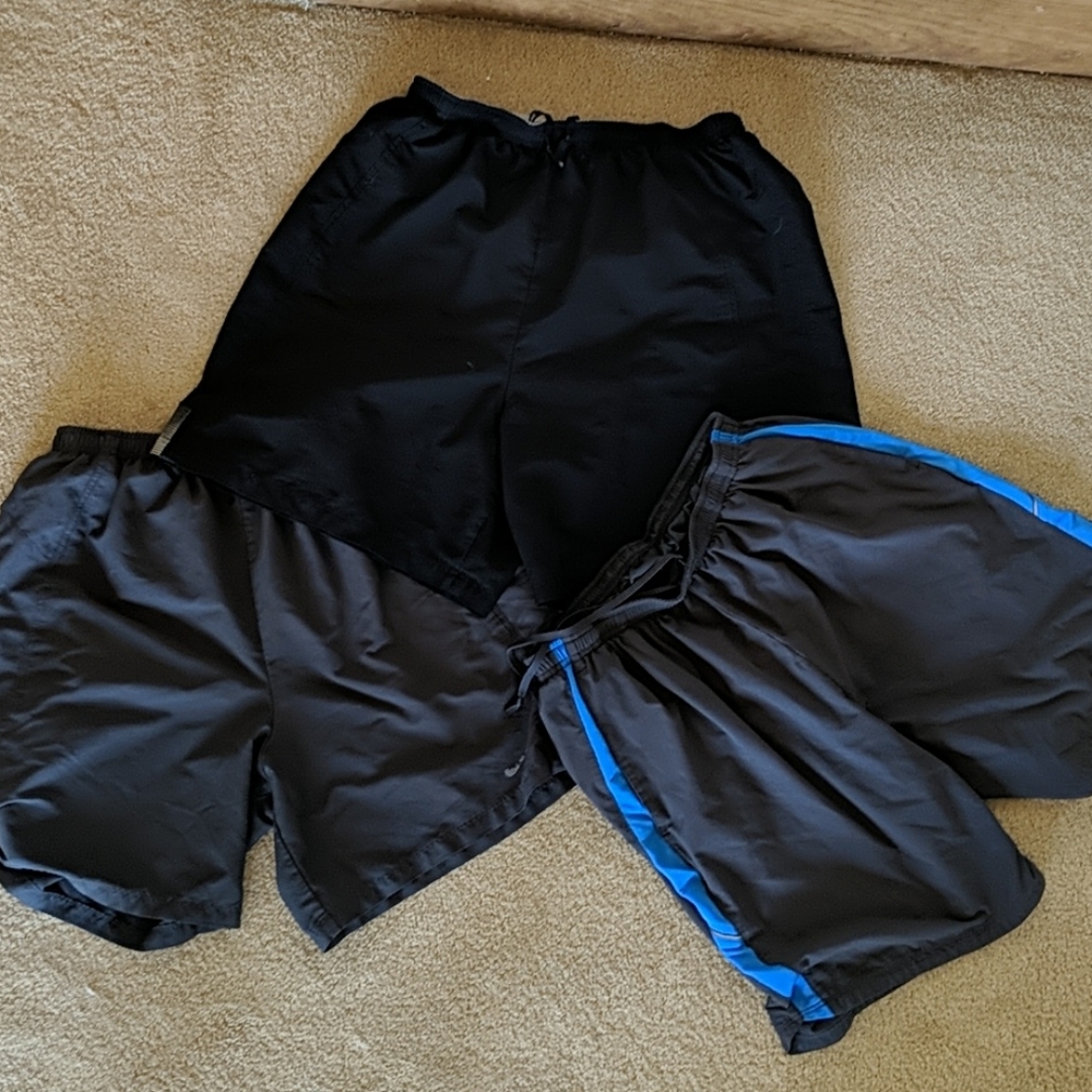 Nike climacool shorts. 3 pairs